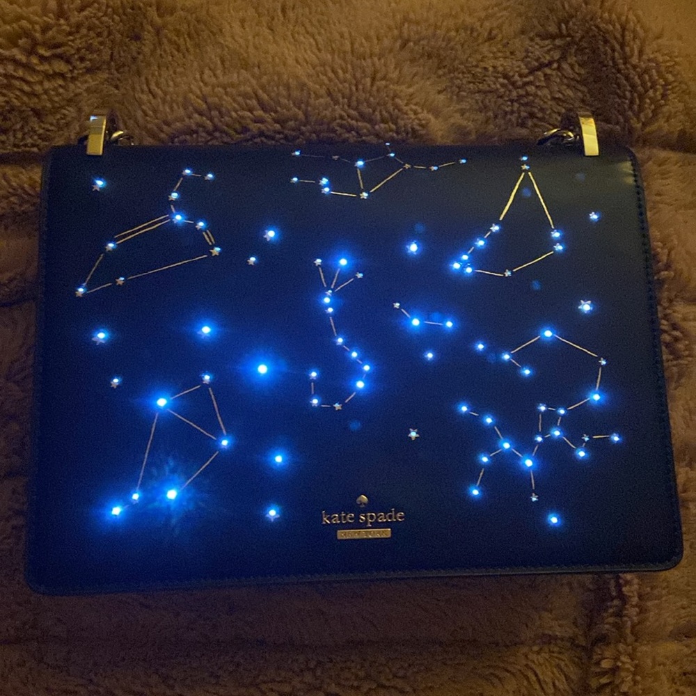 Kate Spade Star Bright Light Up Constellation Marci Bag - Picture 11 of 13